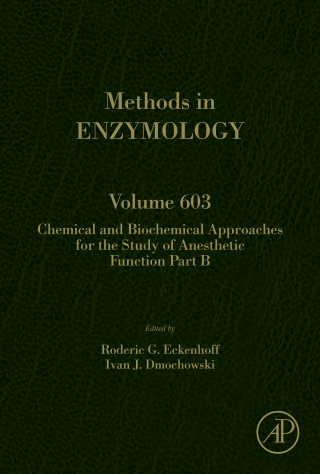 Cover image: Chemical and Biochemical Approaches for the Study of Anesthetic Function Part B 9780128145746