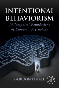 Cover image: Intentional Behaviorism 9780128145845