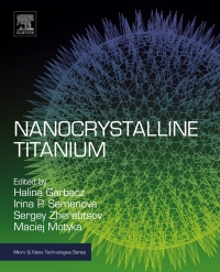 Imagen de portada: Nanocrystalline Titanium 9780128145999