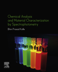 Cover image: Chemical Analysis and Material Characterization by Spectrophotometry 9780128148662