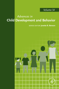 صورة الغلاف: Advances in Child Development and Behavior 9780128151136