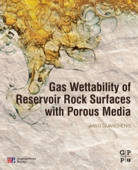 Omslagafbeelding: Gas Wettability of Reservoir Rock Surfaces with Porous Media 9780128151501