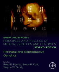 Cover image: Emery and Rimoin’s Principles and Practice of Medical Genetics and Genomics 7th edition 9780128152362