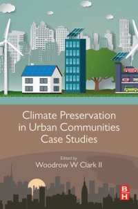 صورة الغلاف: Climate Preservation in Urban Communities Case Studies 9780128159200