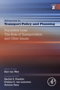 صورة الغلاف: Population Loss: The Role of Transportation and Other Issues 9780128154540