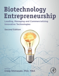 Cover image: Biotechnology Entrepreneurship 2nd edition 9780128155851