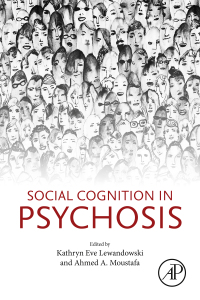 Cover image: Social Cognition in Psychosis 9780128153154