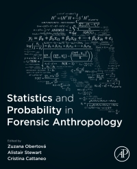 Imagen de portada: Statistics and Probability in Forensic Anthropology 1st edition 9780128157640