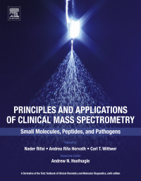 Cover image: Principles and Applications of Clinical Mass Spectrometry 9780128160633