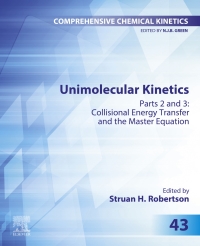 صورة الغلاف: Unimolecular Kinetics 9780444642073