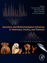 表紙画像: Genomics and Biotechnological Advances in Veterinary, Poultry, and Fisheries 9780128163528