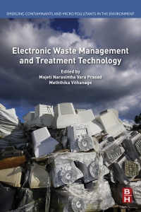 صورة الغلاف: Electronic Waste Management and Treatment Technology 9780128161906