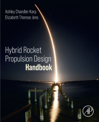 Cover image: Hybrid Rocket Propulsion Design Handbook 1st edition 9780128161999