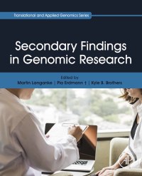 Cover image: Secondary Findings in Genomic Research 1st edition 9780128165492