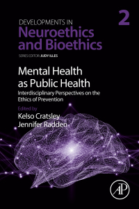 Cover image: Mental Health as Public Health: Interdisciplinary Perspectives on the Ethics of Prevention 9780128167564