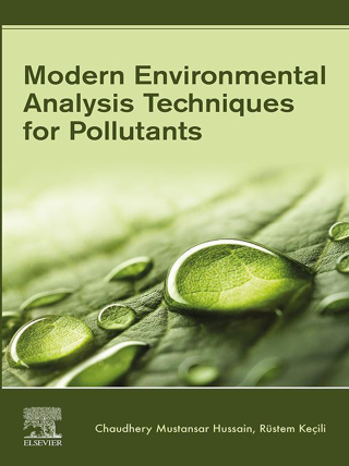 Cover image: Modern Environmental Analysis Techniques for Pollutants 9780128169346