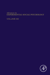 صورة الغلاف: Advances in Experimental Social Psychology 9780128171691