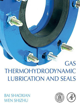 Cover image: Gas Thermohydrodynamic Lubrication and Seals 9780128167168
