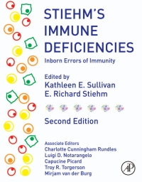 Imagen de portada: Stiehm's Immune Deficiencies 2nd edition 9780128167687