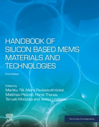 Cover image: Handbook of Silicon Based MEMS Materials and Technologies 3rd edition 9780128177860