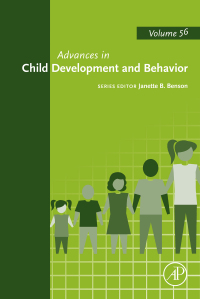 صورة الغلاف: Advances in Child Development and Behavior 9780128178867