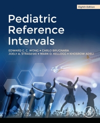 Cover image: Pediatric Reference Intervals 8th edition 9780128179390