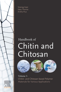 Imagen de portada: Handbook of Chitin and Chitosan 9780128179666