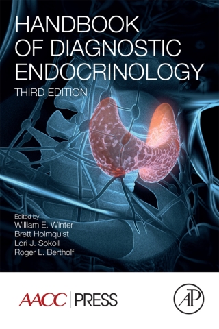 Cover image: Handbook of Diagnostic Endocrinology 3rd edition 9780128182772