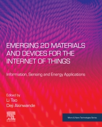 صورة الغلاف: Emerging 2D Materials and Devices for the Internet of Things 1st edition 9780128183861