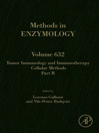 Imagen de portada: Tumor Immunology and Immunotherapy - Cellular Methods Part B 9780128186756