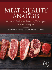 صورة الغلاف: Meat Quality Analysis 9780128192337