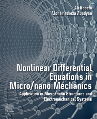 Immagine di copertina: Nonlinear Differential Equations in Micro/nano Mechanics 9780128192351