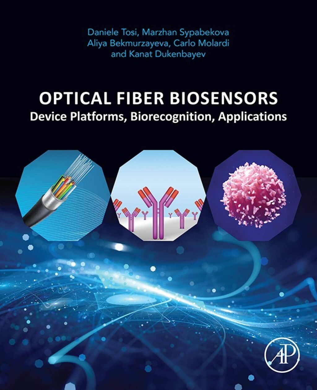 Optical Fiber Biosensors Device Platforms, Biorecognition, Applications