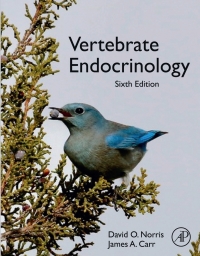 Cover image: Vertebrate Endocrinology 6th edition 9780128200933