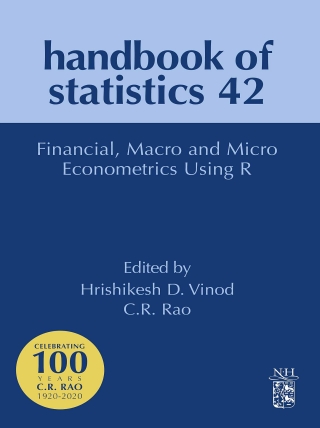 Imagen de portada: Financial, Macro and Micro Econometrics Using R 9780128202500