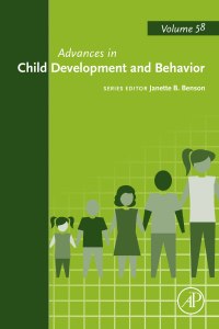 表紙画像: Advances in Child Development and Behavior 1st edition 9780128203712
