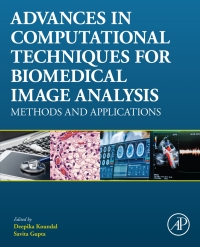 Omslagafbeelding: Advances in Computational Techniques for Biomedical Image Analysis 1st edition 9780128200247