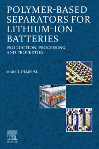 Imagen de portada: Polymer-Based Separators for Lithium-Ion Batteries 9780128201206