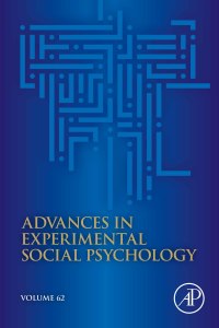 Cover image: Advances in Experimental Social Psychology 1st edition 9780128204696