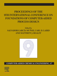 Cover image: FOCAPD-19/Proceedings of the 9th International Conference on Foundations of Computer-Aided Process Design, July 14 - 18, 2019 9780128185971