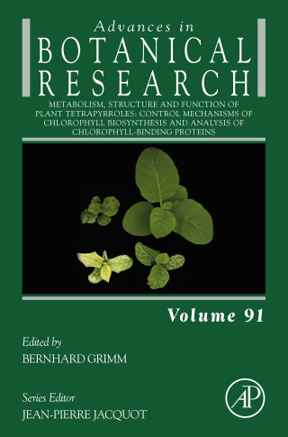 Cover image: Metabolism, Structure and Function of Plant Tetrapyrroles: Control Mechanisms of Chlorophyll Biosynthesis and Analysis of Chlorophyll-Binding Proteins 9780128199824