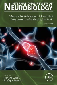 Omslagafbeelding: Effects of Peri-Adolescent Licit and Illicit Drug Use on the Developing CNS Part I 9780128208052