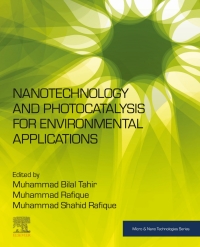 Cover image: Nanotechnology and Photocatalysis for Environmental Applications 1st edition 9780128211922