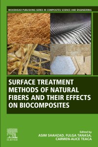 Cover image: Surface Treatment Methods of Natural Fibres and their Effects on Biocomposites 9780128218631