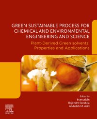 Imagen de portada: Green Sustainable Process for Chemical and Environmental Engineering and Science 1st edition 9780128218860