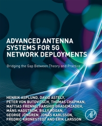 Imagen de portada: Advanced Antenna Systems for 5G Network Deployments 9780128200469
