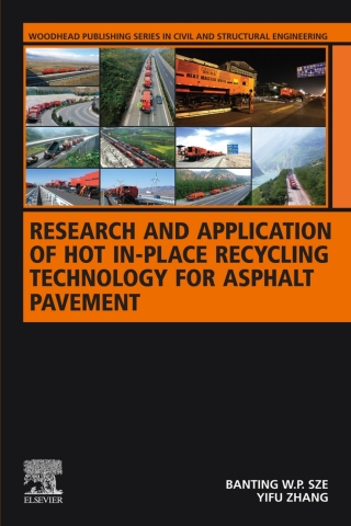 Cover image: Research and Application of Hot In-Place Recycling Technology for Asphalt Pavement 9780128224229