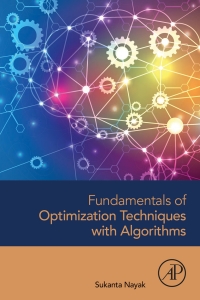 Imagen de portada: Fundamentals of Optimization Techniques with Algorithms 9780128211267