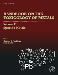 Cover image: Handbook on the Toxicology of Metals: Volume II: Specific Metals 5th edition 9780128229460
