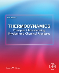 Cover image: Thermodynamics 5th edition 9780128219409